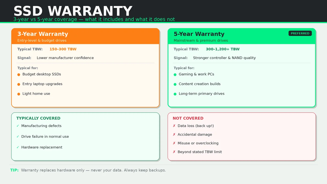 Warranty infographic