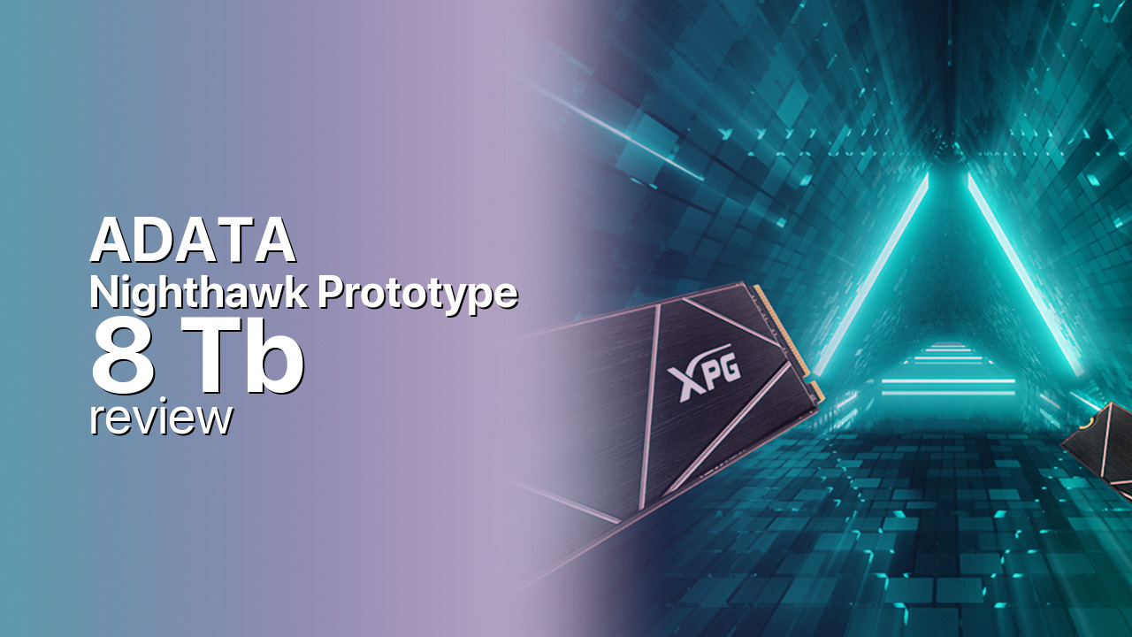 ADATA Nighthawk Prototype 8Tb SSD technical specifications