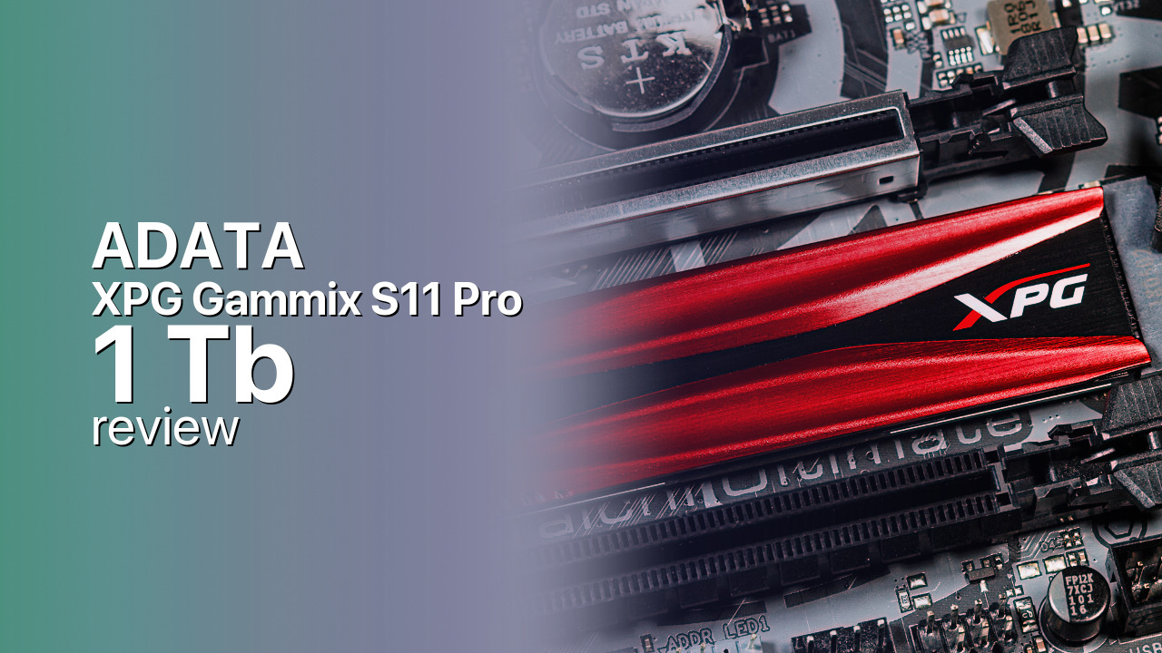 ADATA XPG Gammix S11 Pro 1Tb NVMe specifications