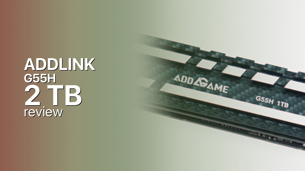 Addlink G55H 2 TB Review: Budget PCIe 5.0 With a Heatsink Addlink G55H 2 TB Review: Budget PCIe 5.0 With a Heatsink