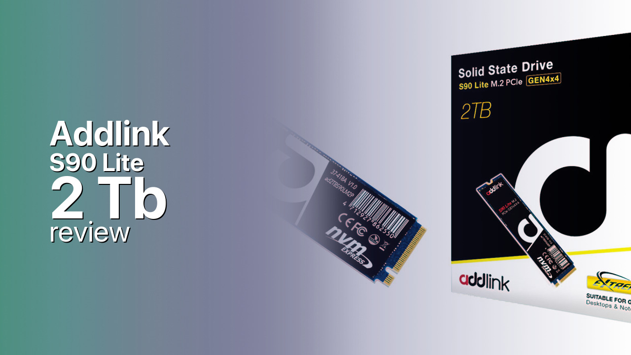 Addlink S90 Lite 2Tb SSD specs
