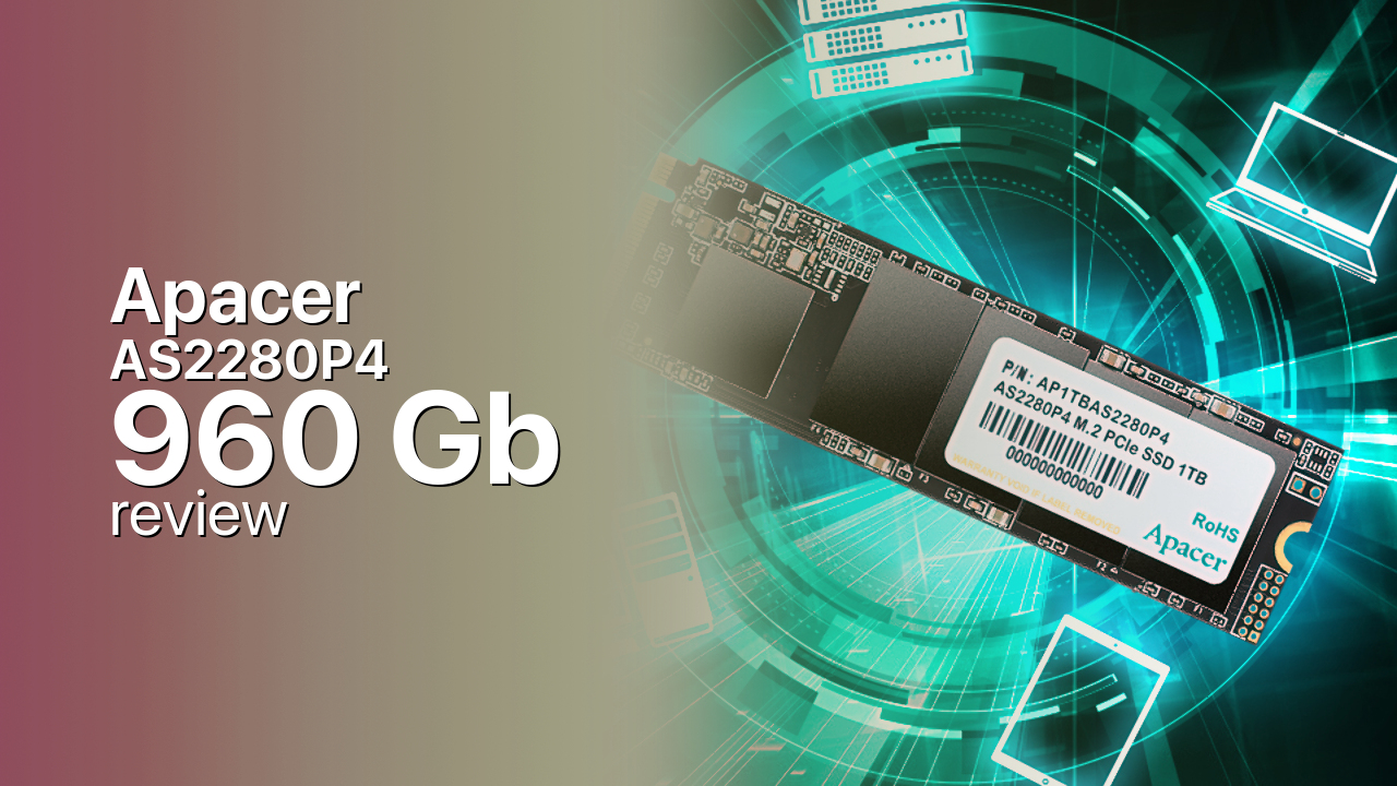 Apacer AS2280P4 960Gb SSD tech specifications