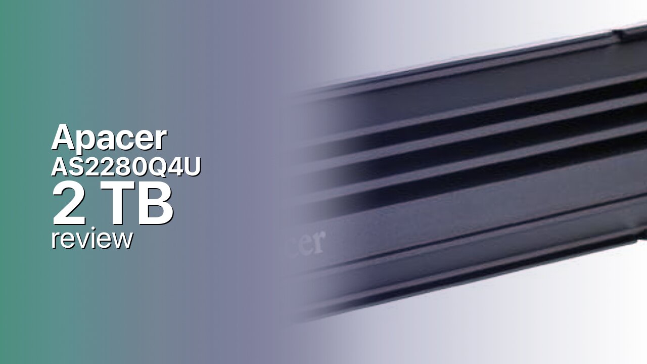 Apacer AS2280Q4U 2TB NVMe specs Apacer AS2280Q4U 2TB NVMe specs