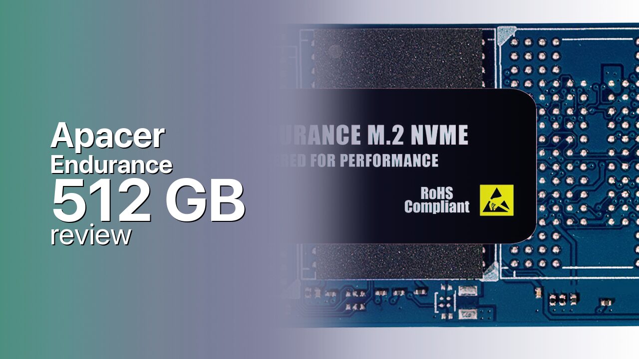 Apacer Endurance 512 GB: The Entry Capacity of Apacer's NAS Line Apacer Endurance 512 GB: The Entry Capacity of Apacer's NAS Line