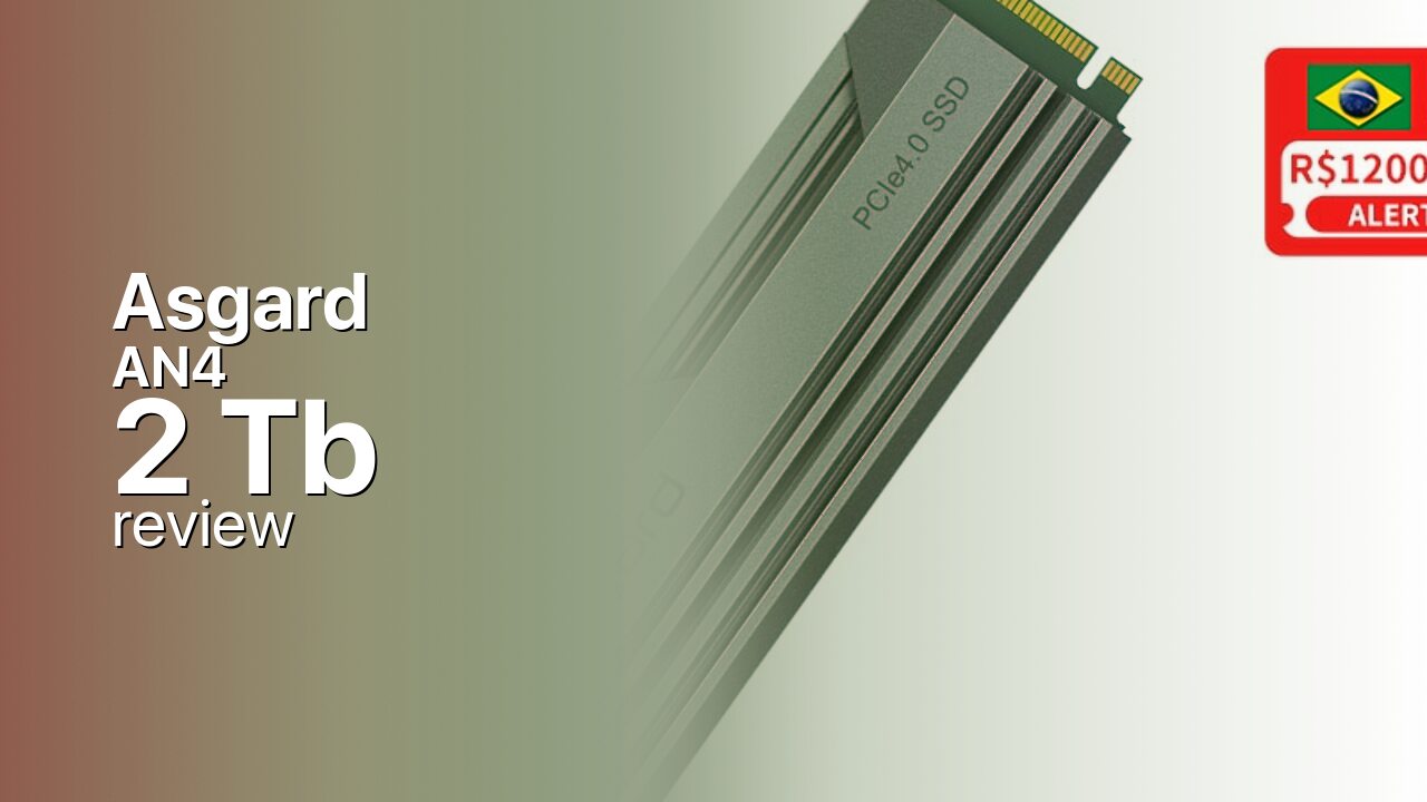Asgard AN4 2Tb SSD review