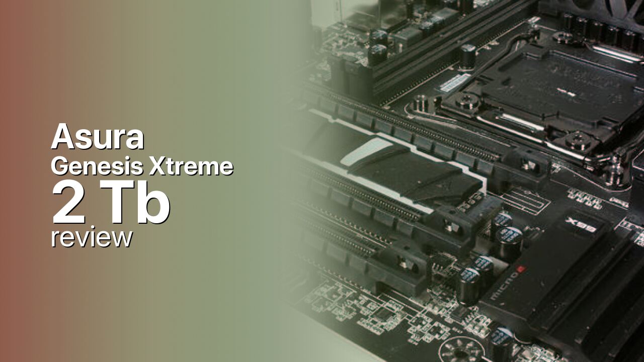 Asura Genesis Xtreme 2Tb SSD tech review
