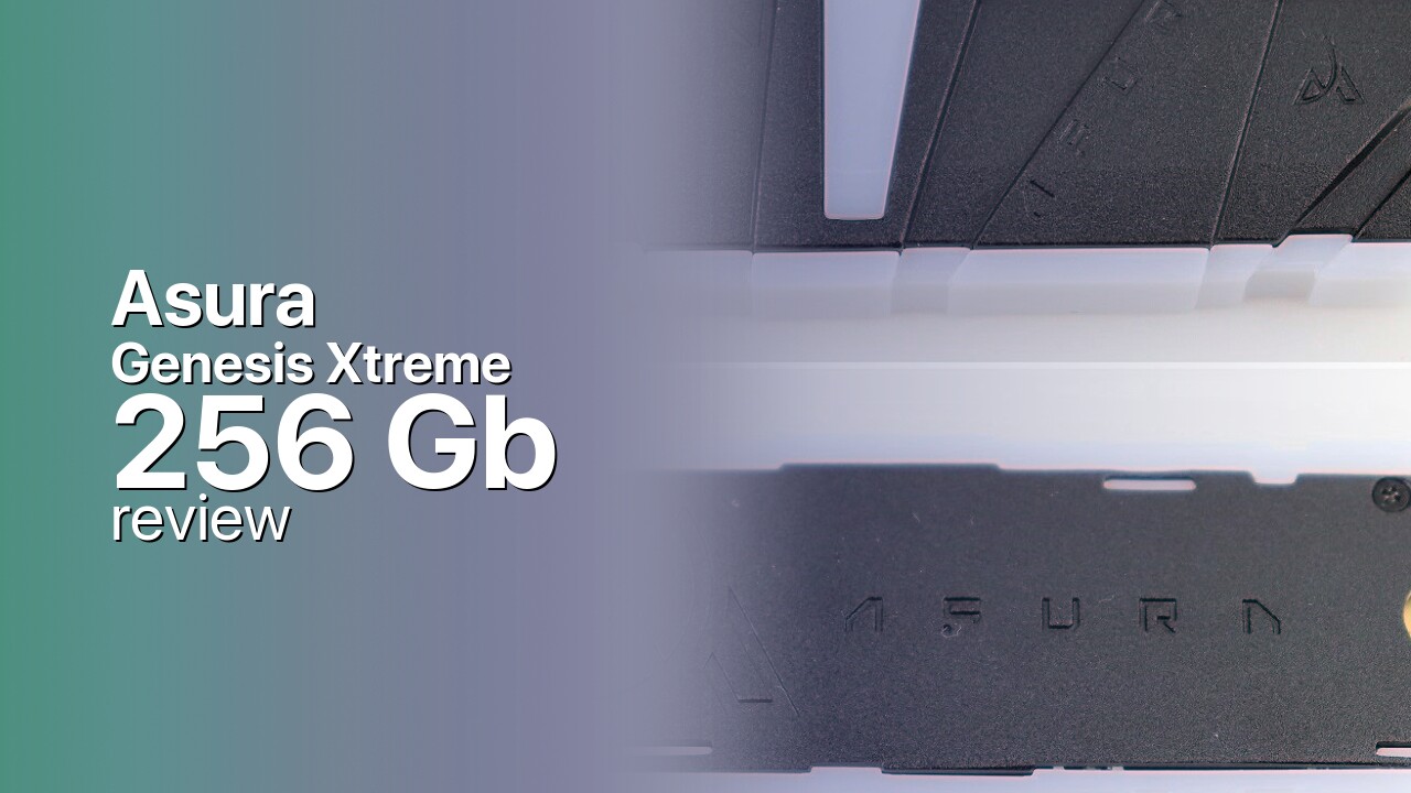 Asura Genesis Xtreme 256Gb SSD technical specs