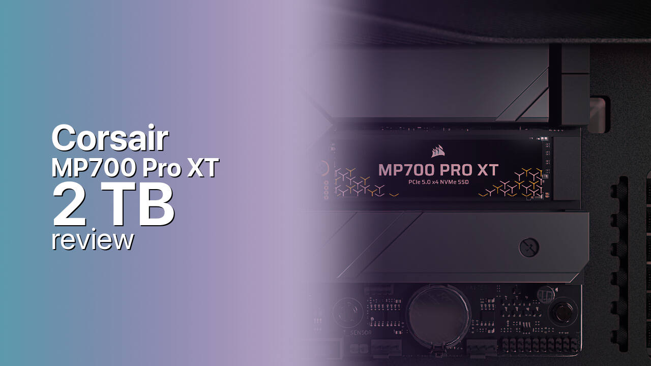 Corsair MP700 Pro XT 2TB — The Mainstream PCIe 5.0 Sweet Spot Corsair MP700 Pro XT 2TB — The Mainstream PCIe 5.0 Sweet Spot