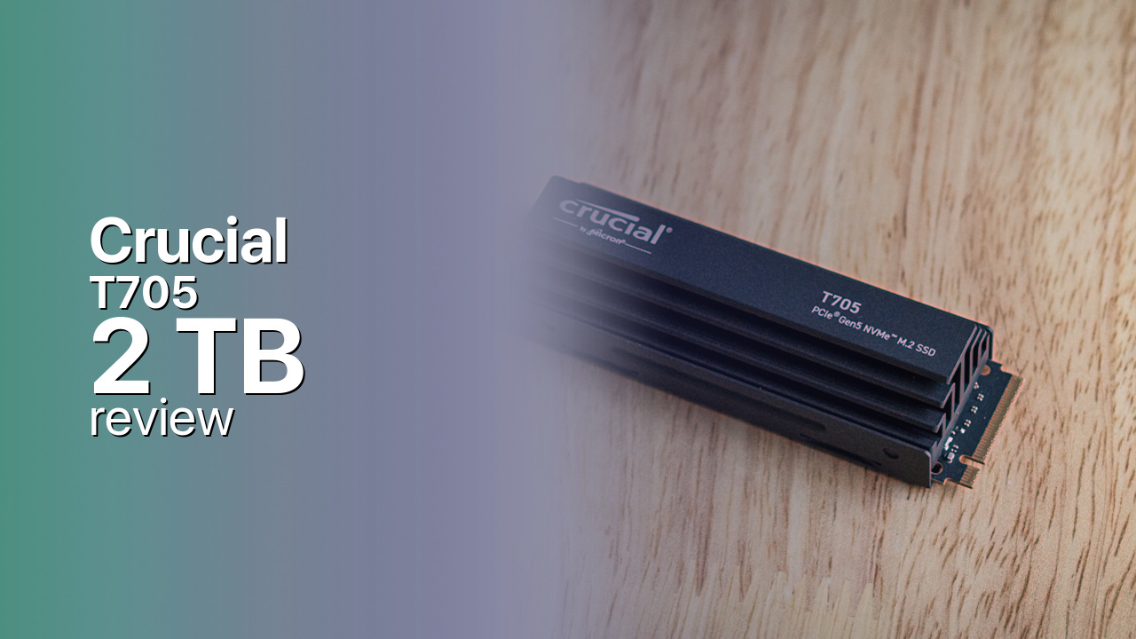 The Sweet Spot: Peak T705 Read Speeds at a Practical Capacity The Sweet Spot: Peak T705 Read Speeds at a Practical Capacity