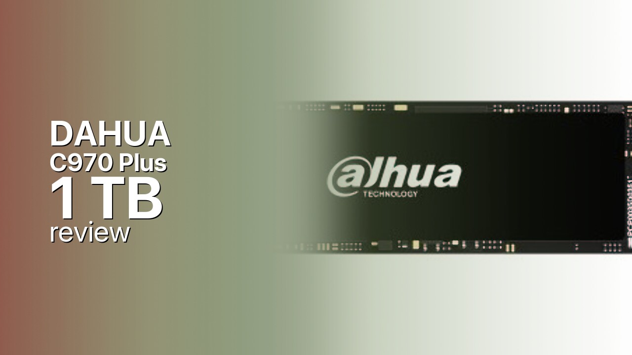 DAHUA C970 Plus 1TB NVMe tech specs DAHUA C970 Plus 1TB NVMe tech specs