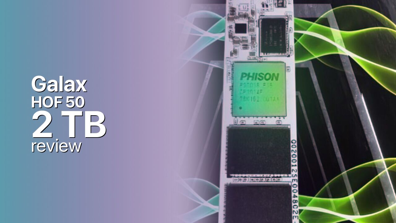 GALAX HOF Extreme 50S 2TB PCIe 5.0 NVMe SSD Review