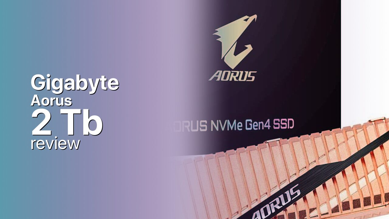 Gigabyte Aorus 2Tb SSD technical specs
