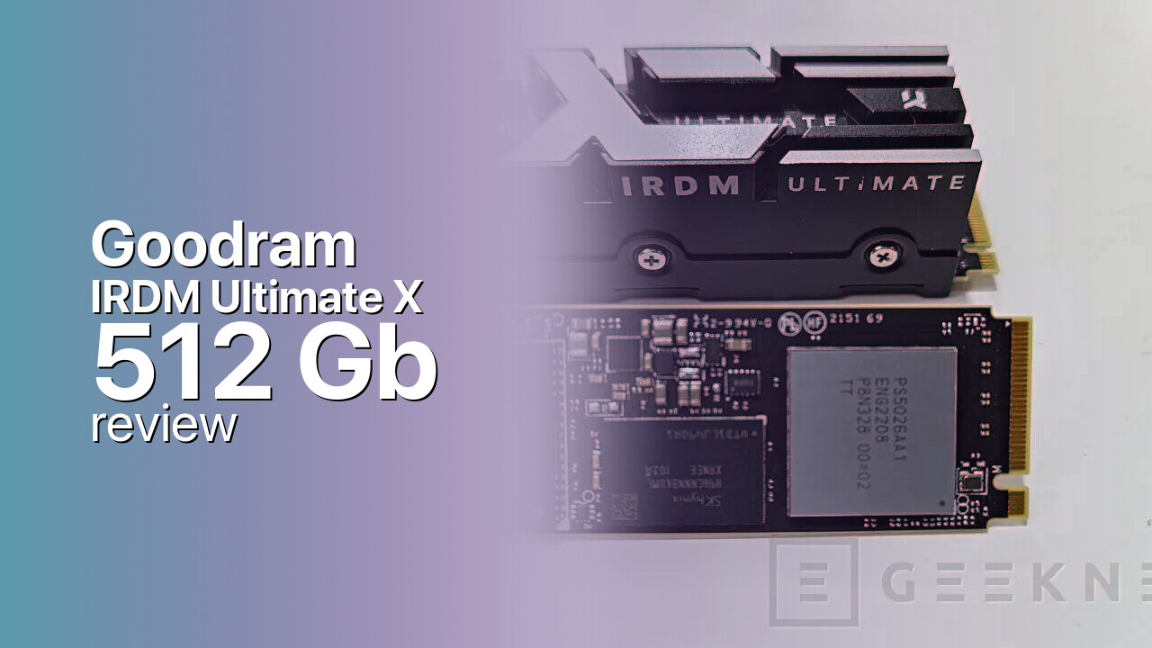 Goodram IRDM Ultimate X 512Gb NVMe tech specifications