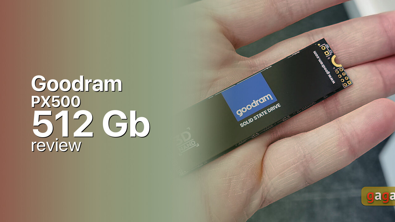 Goodram PX500 512Gb SSD tech review