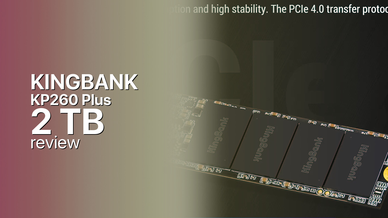KINGBANK KP260 Plus 2TB SSD technical specifications KINGBANK KP260 Plus 2TB SSD technical specifications
