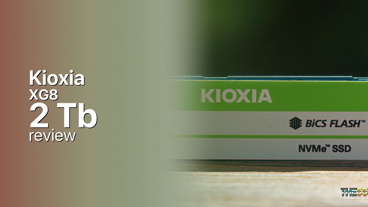 Kioxia XG8 2Tb NVMe technical specifications