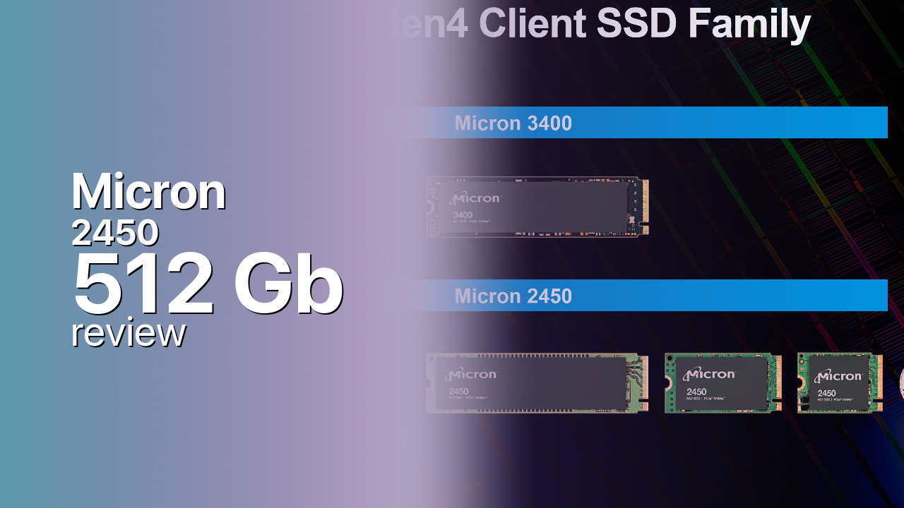 Micron 2450 512Gb NVMe technical review