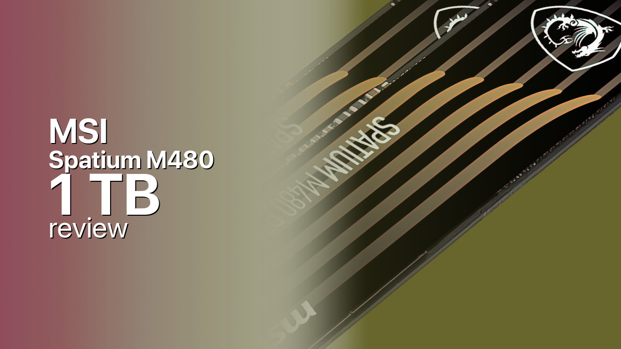 MSI Spatium M480 1TB Review — Micron NAND, Phison Muscle MSI Spatium M480 1TB Review — Micron NAND, Phison Muscle