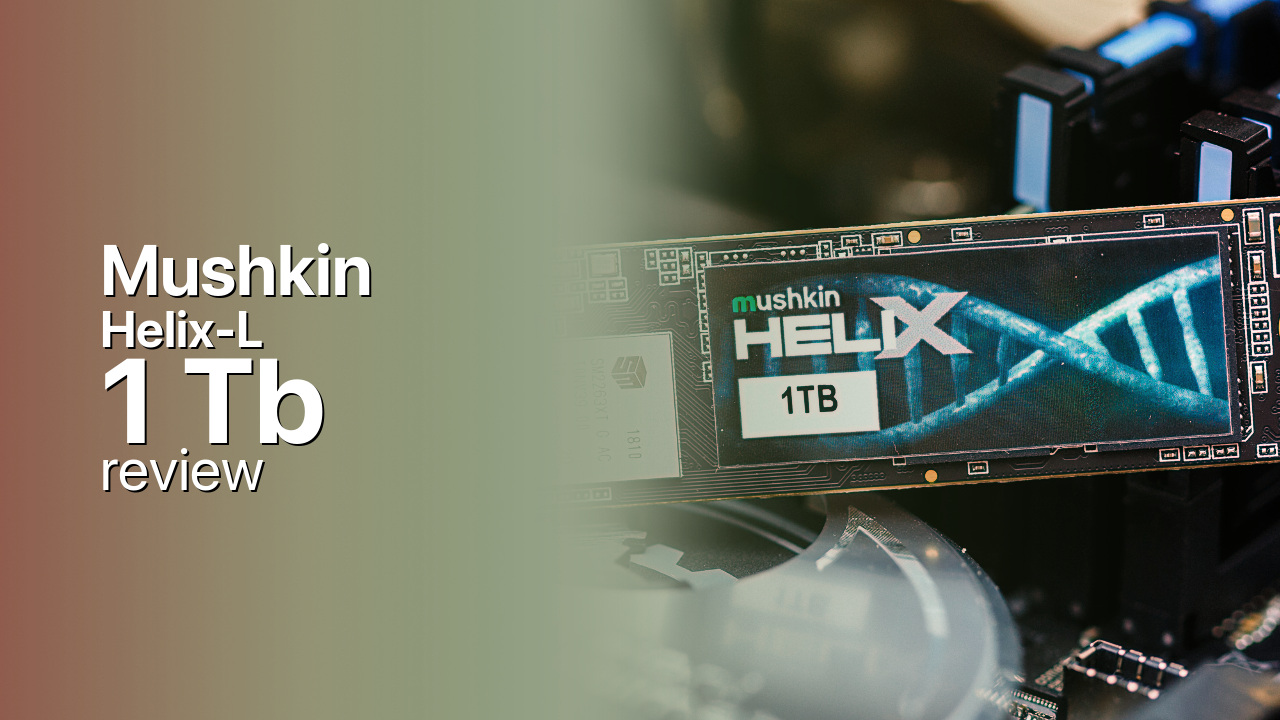 Mushkin Helix-L 1Tb NVMe SSD technical specs