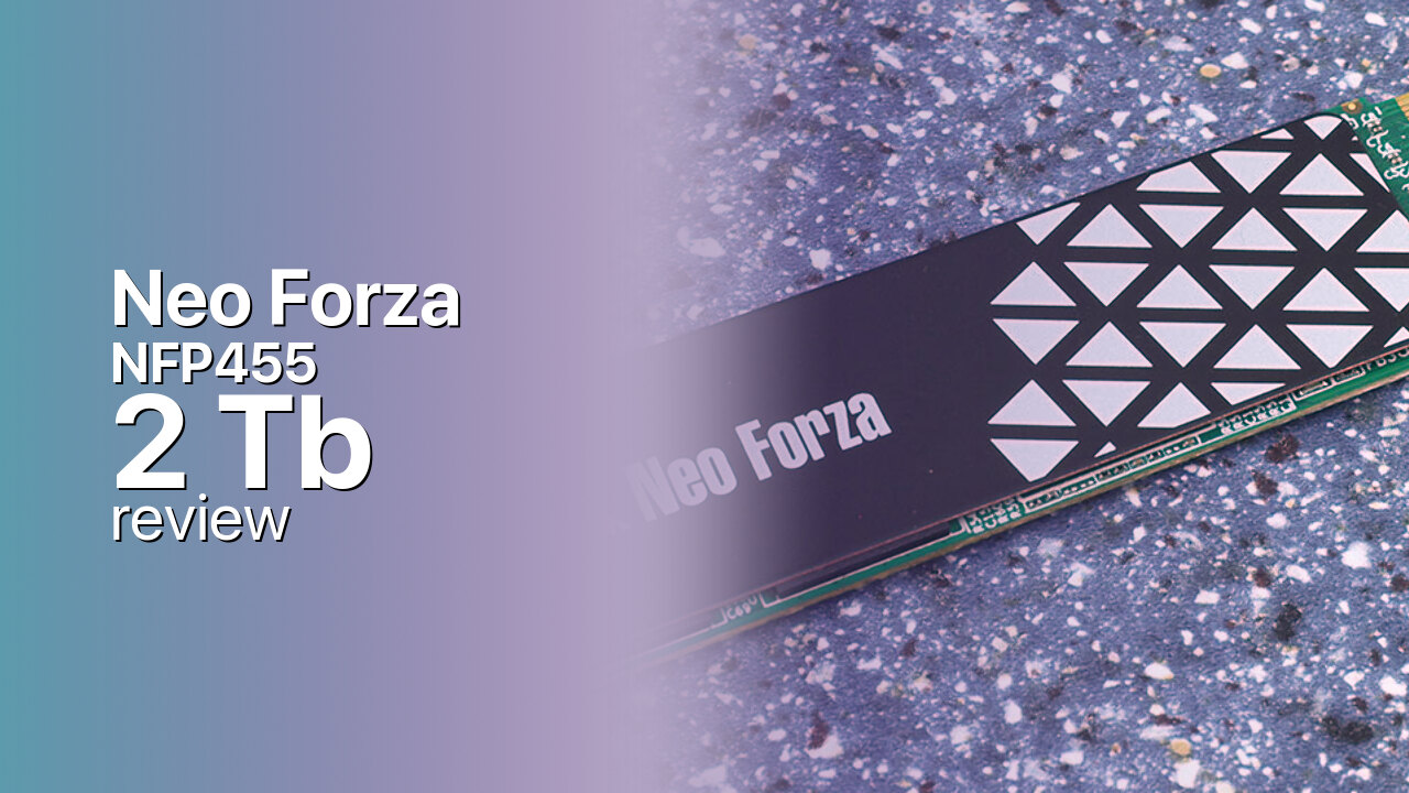 Neo Forza NFP455 2Tb SSD detailed review