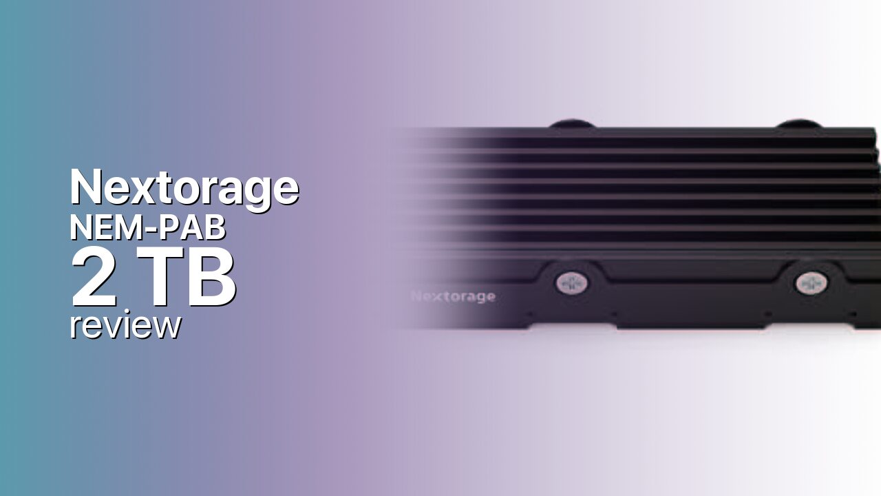 Nextorage NEM-PAB 2 TB: the sweet-spot PlayStation 5 SSD with heatsink
