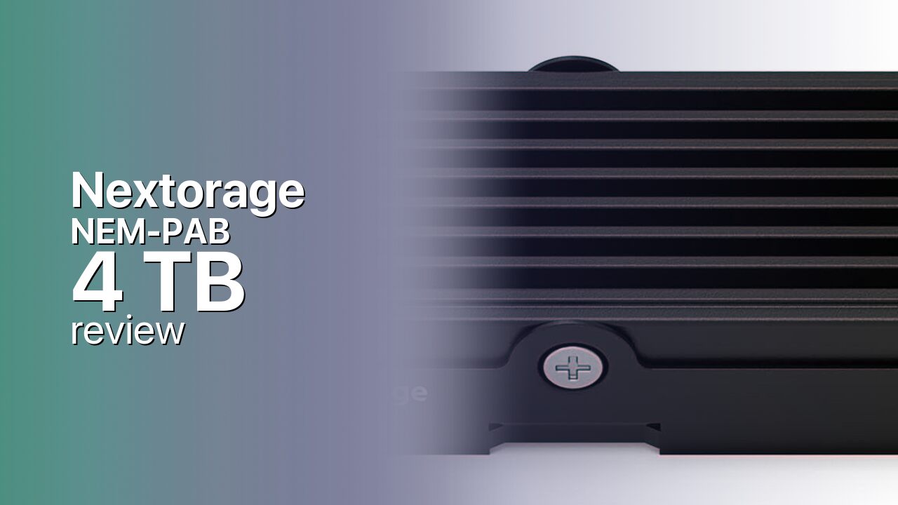 Nextorage NEM-PAB 4 TB: maximum-capacity PlayStation 5 SSD with heatsink Nextorage NEM-PAB 4 TB: maximum-capacity PlayStation 5 SSD with heatsink