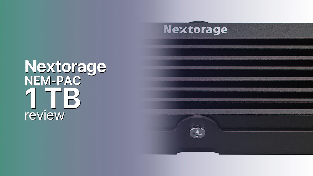 Nextorage NEM-PAC 1 TB: PS5-optimised PCIe 4.0 SSD with integrated heatsink Nextorage NEM-PAC 1 TB: PS5-optimised PCIe 4.0 SSD with integrated heatsink