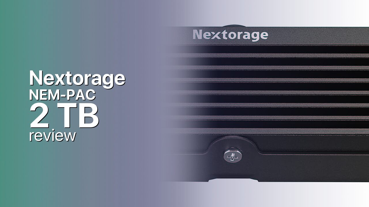 Nextorage NEM-PAC 2 TB: the recommended PS5-optimised SSD with heatsink Nextorage NEM-PAC 2 TB: the recommended PS5-optimised SSD with heatsink