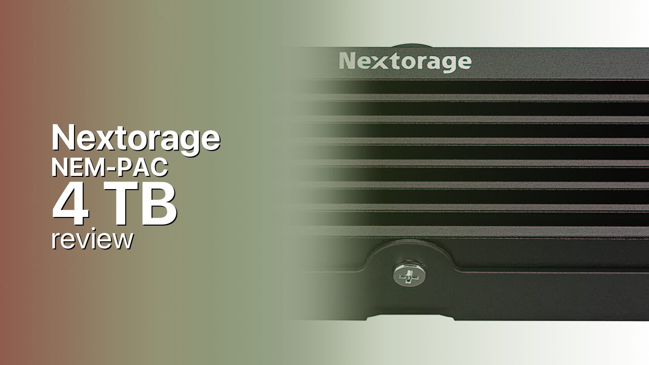 Nextorage NEM-PAC 4 TB: maximum-capacity PS5-optimised SSD with heatsink Nextorage NEM-PAC 4 TB: maximum-capacity PS5-optimised SSD with heatsink