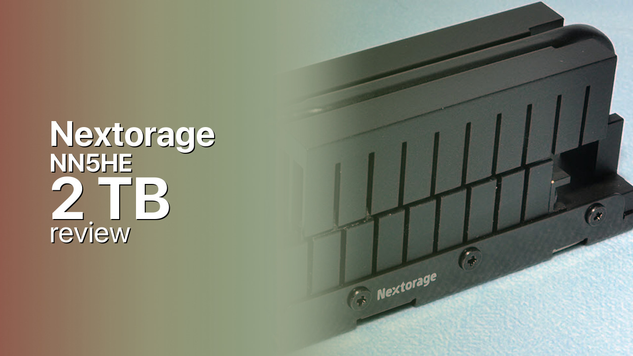 Nextorage NN5HE 2 TB: high-capacity DRAM-less PCIe 5.0 flagship Nextorage NN5HE 2 TB: high-capacity DRAM-less PCIe 5.0 flagship