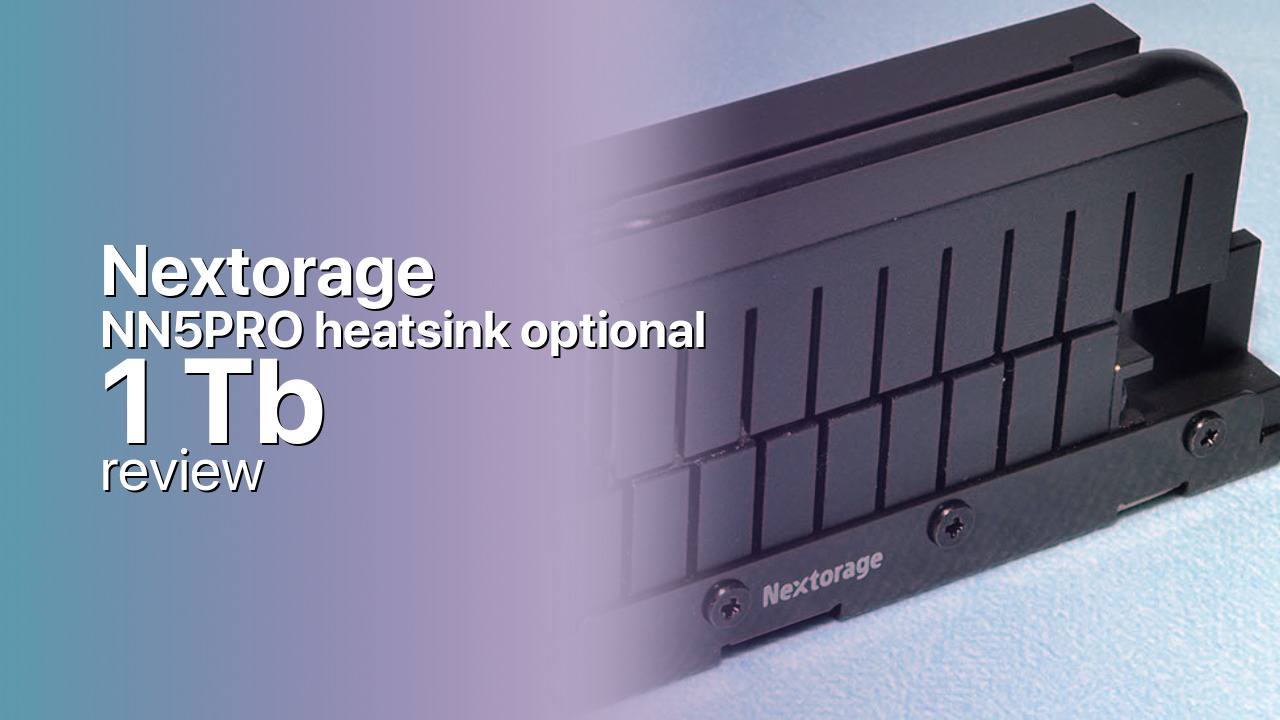 Nextorage NN5PRO 1TB PCIe 5.0 NVMe SSD