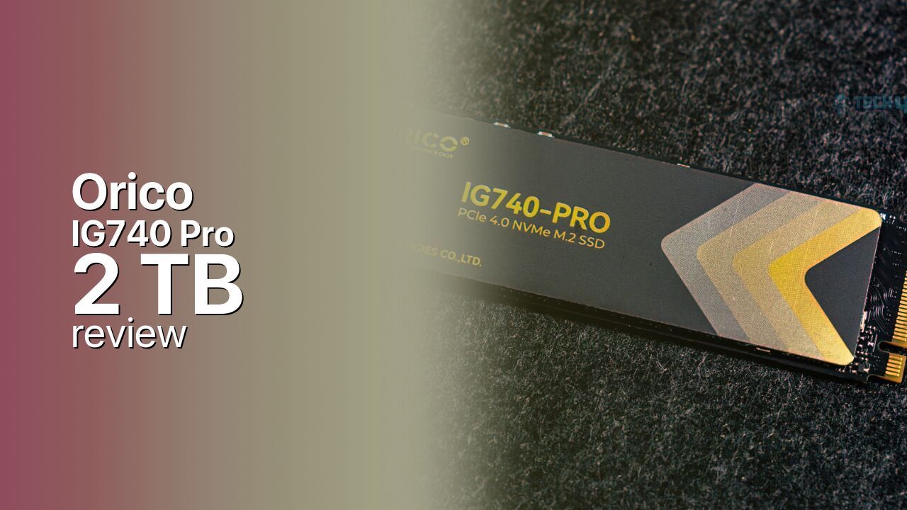 Orico IG740 Pro 2TB NVMe detailed review