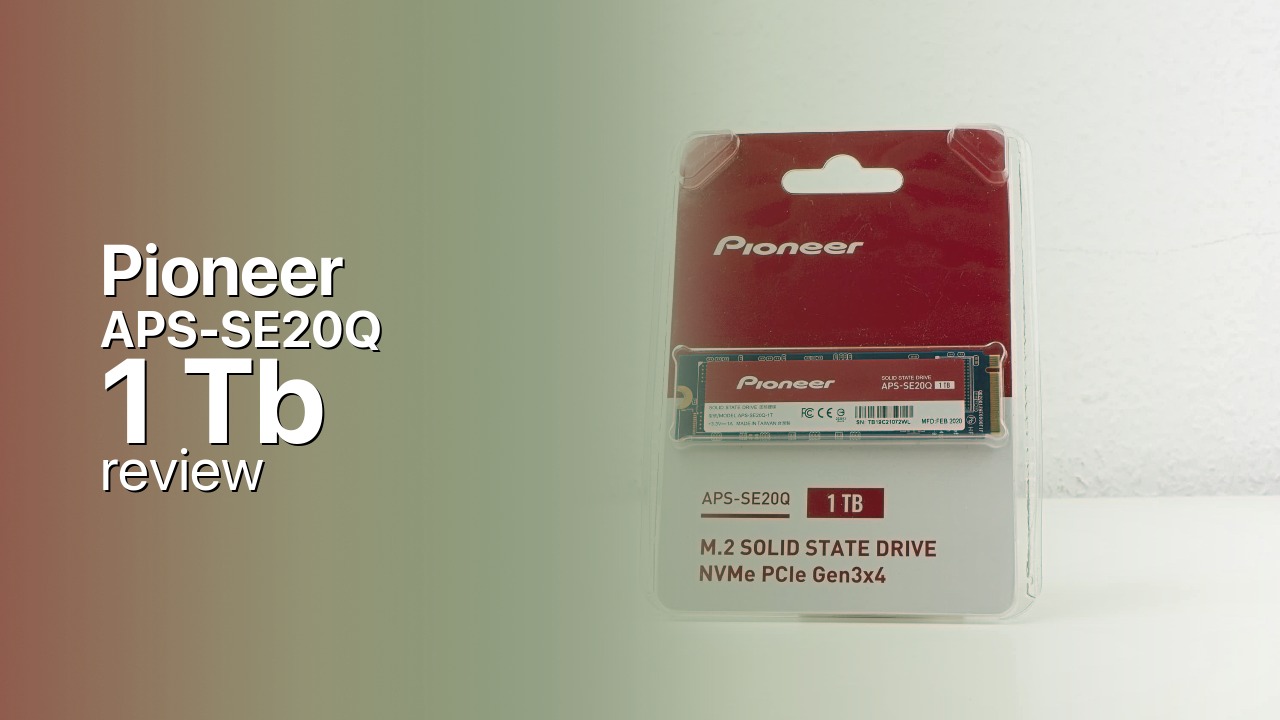Pioneer APS-SE20Q 1Tb SSD review
