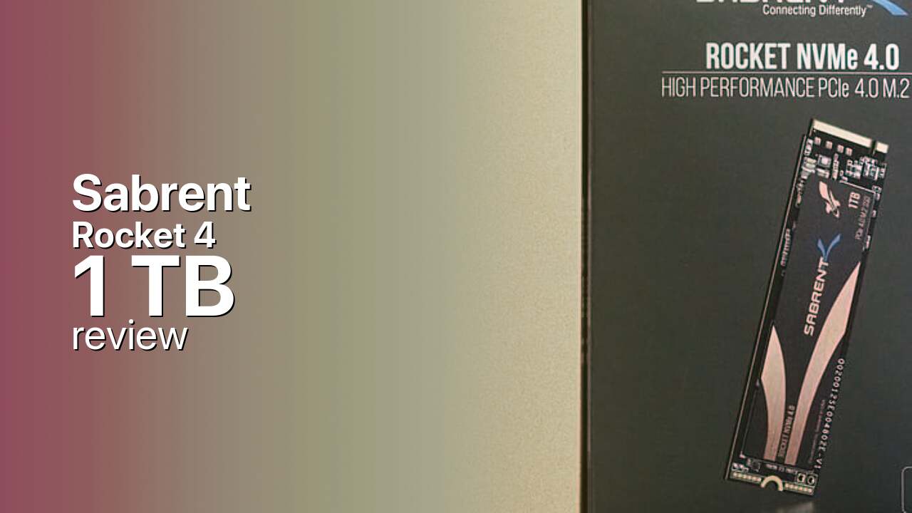 Sabrent Rocket 4 1TB Review — Flagship Speed, DRAM-Less Board Sabrent Rocket 4 1TB Review — Flagship Speed, DRAM-Less Board