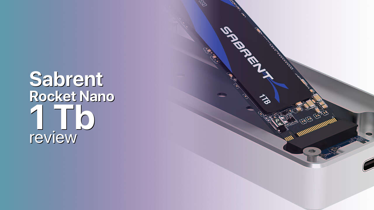 Sabrent Rocket Nano 1Tb NVMe SSD tech specifications