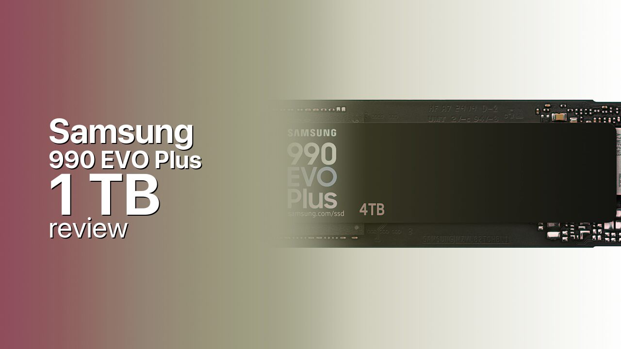 Samsung 990 EVO Plus 1TB hybrid-interface SSD