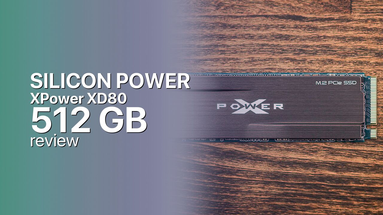 Silicon Power XPower XD80 512GB Review — The Balanced Middle Child Silicon Power XPower XD80 512GB Review — The Balanced Middle Child
