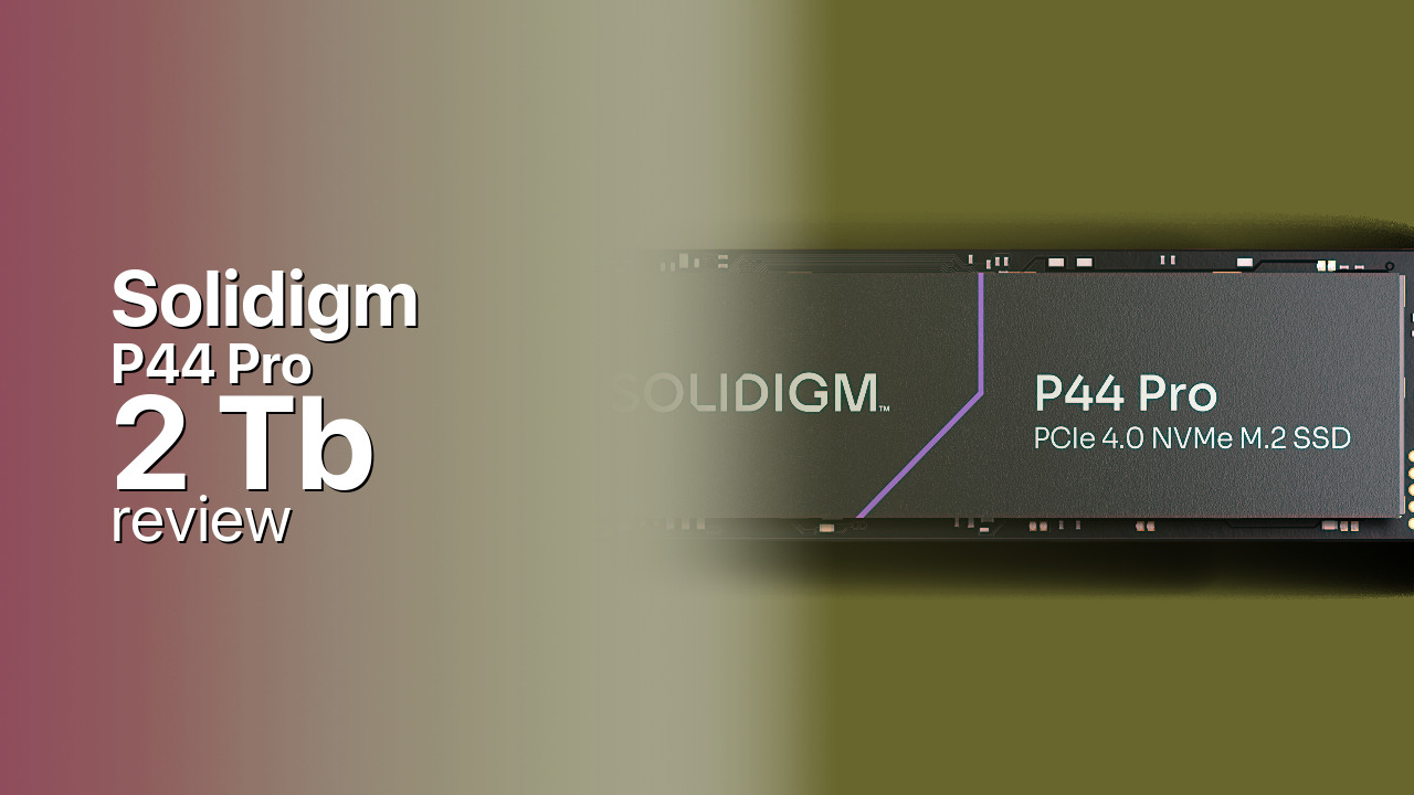 Solidigm P44 Pro 2Tb SSD specs