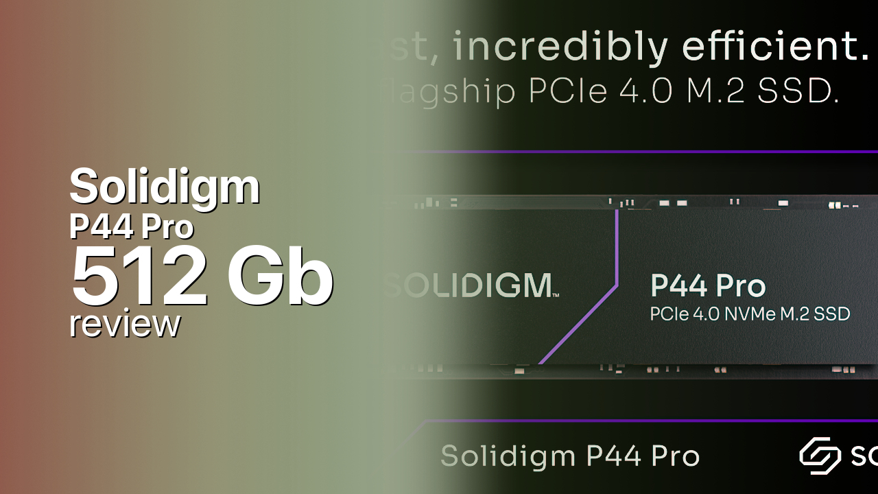 Solidigm P44 Pro 512Gb NVMe SSD technical review
