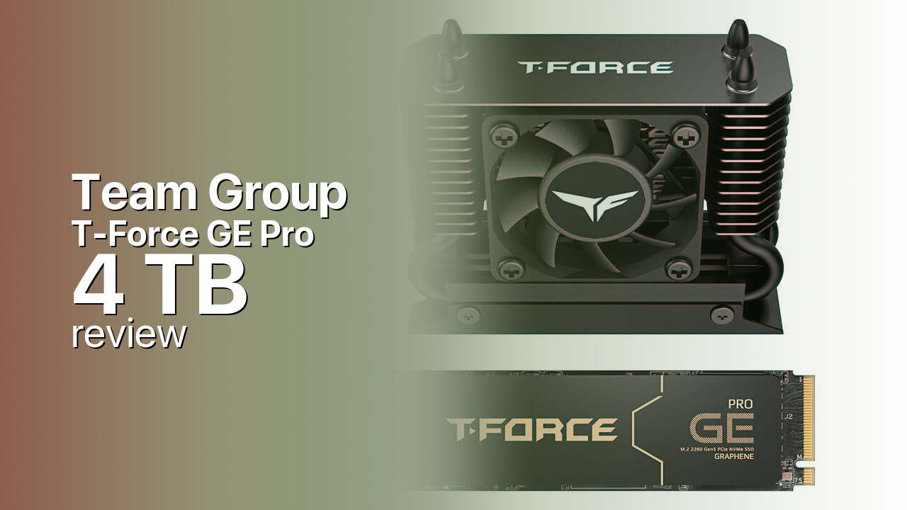 Team Group T-Force GE Pro 4 TB pairs Innogrit with YMTC NAND Team Group T-Force GE Pro 4 TB pairs Innogrit with YMTC NAND