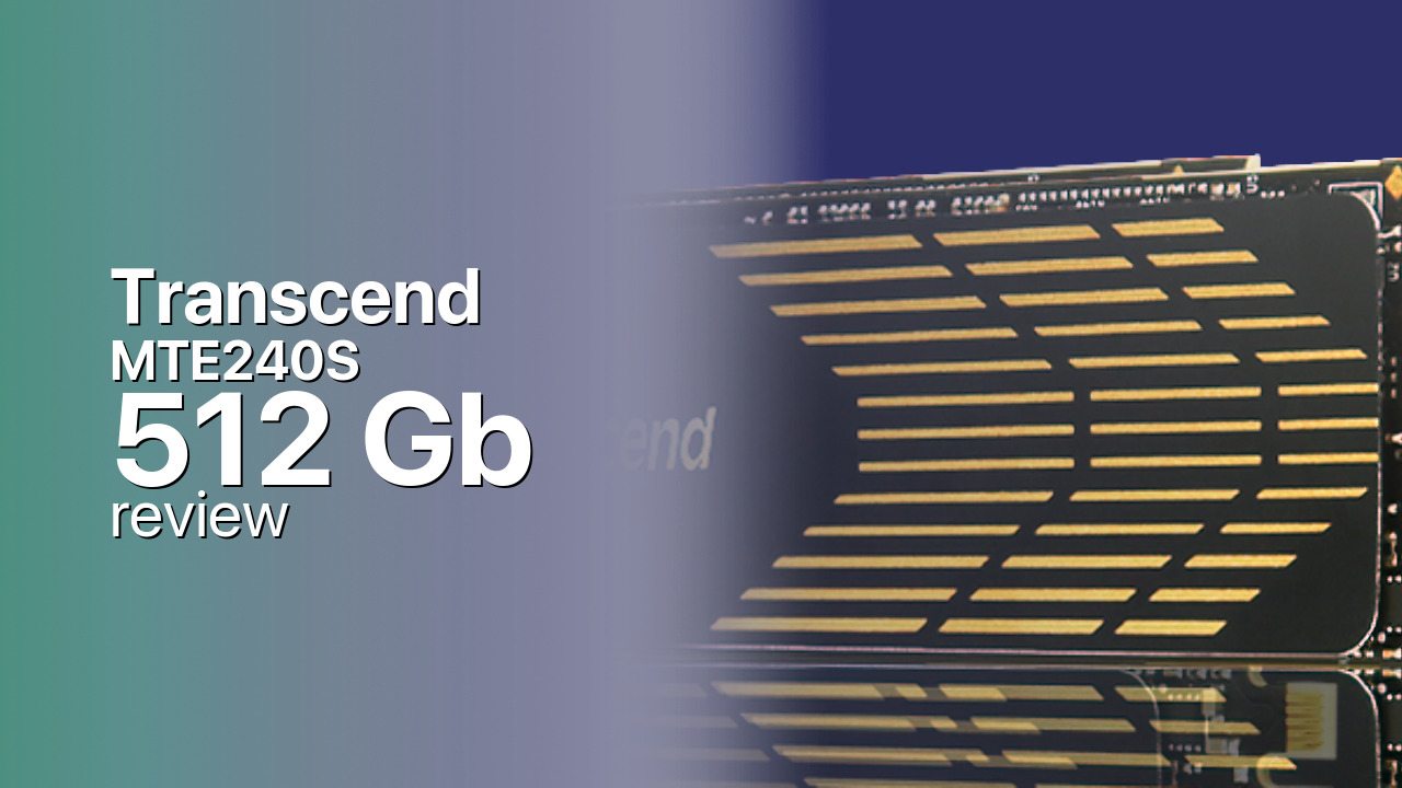 Transcend MTE240S 512Gb SSD specs