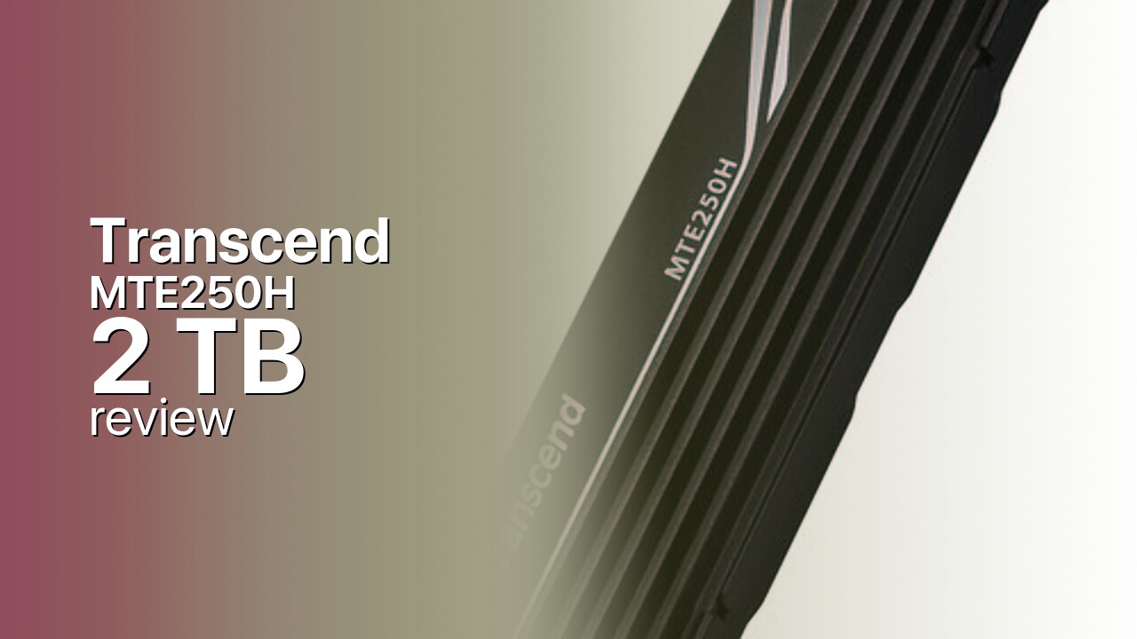 Transcend MTE250H 2TB Review: The Family's Balanced Middle Child Transcend MTE250H 2TB Review: The Family's Balanced Middle Child