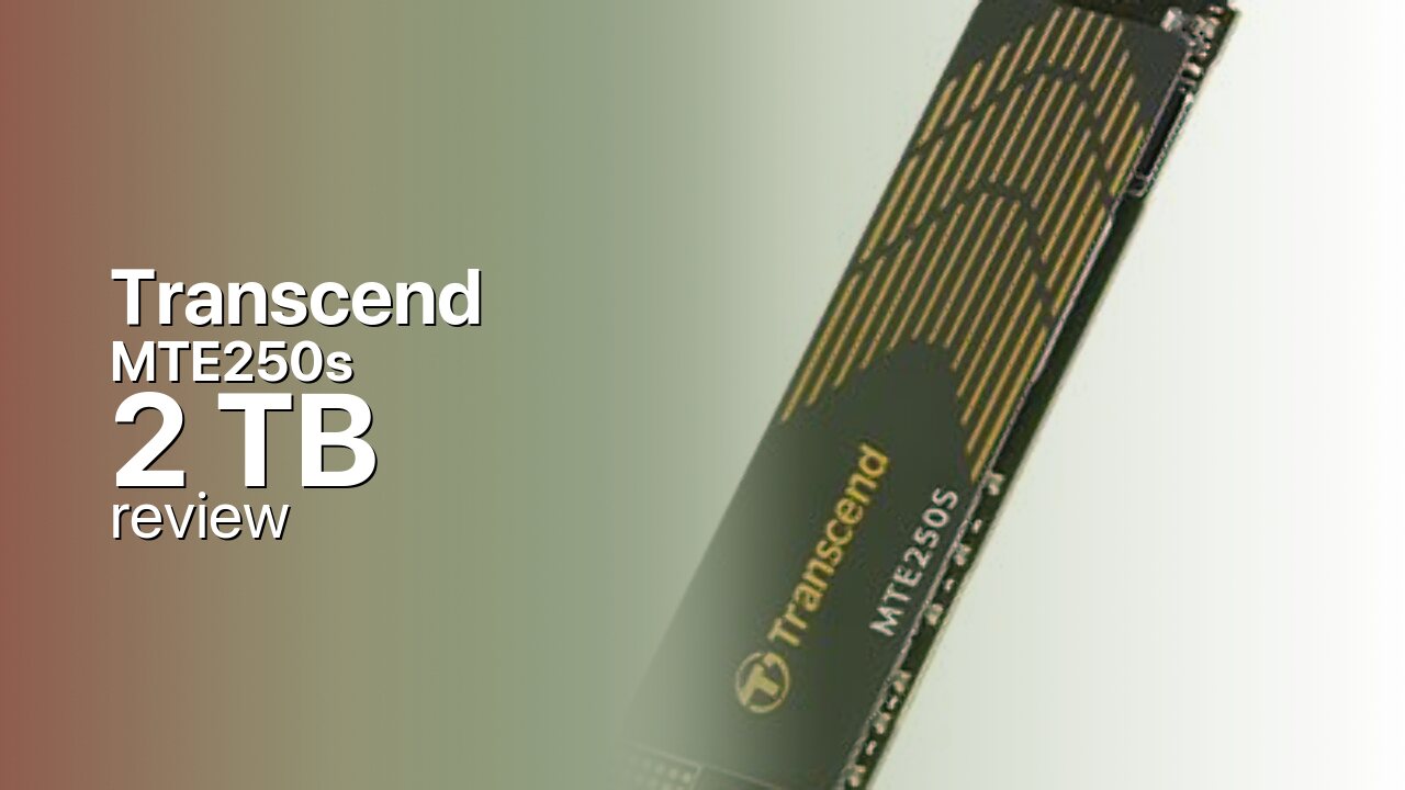 Transcend MTE250S 2TB Review: A Graphene-Thin Gen4 Contender Transcend MTE250S 2TB Review: A Graphene-Thin Gen4 Contender