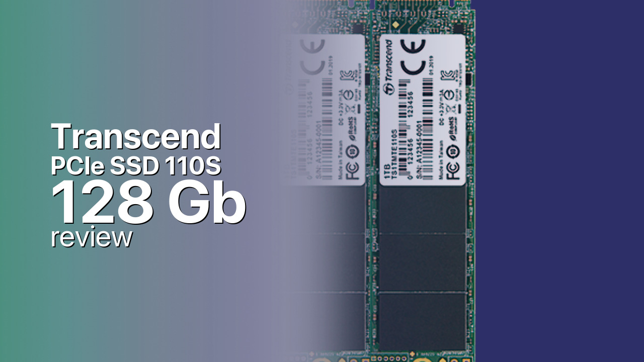 Transcend PCIe SSD 110S 128Gb NVMe technical specifications