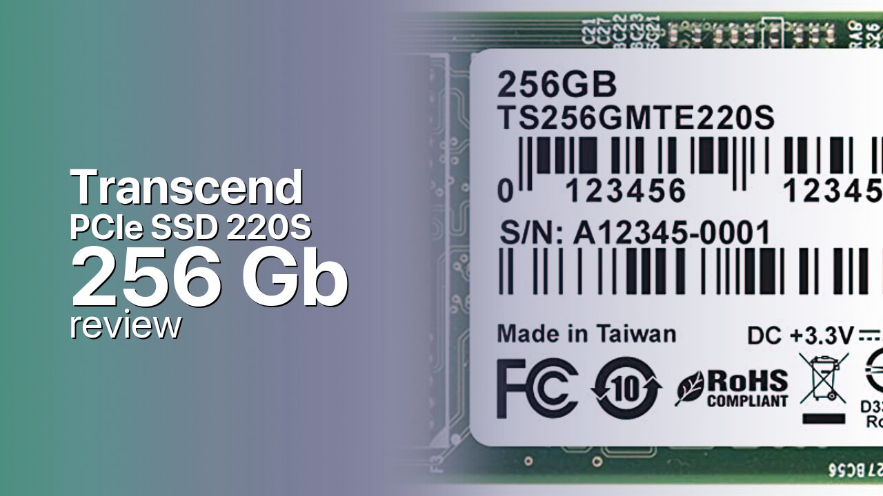 Transcend hot sale ssd220s review