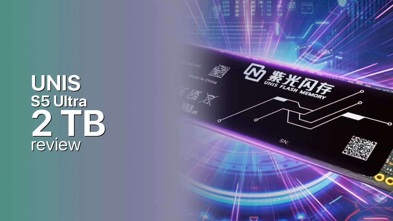 UNIS SSD S5 Ultra 2TB Review — DRAM Cache Meets PCIe 5.0 UNIS SSD S5 Ultra 2TB Review — DRAM Cache Meets PCIe 5.0