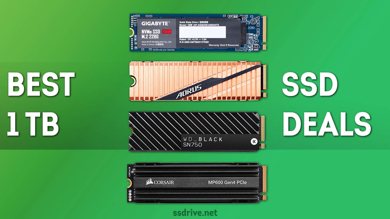 Best Deal of 1 TB SSDs NVME