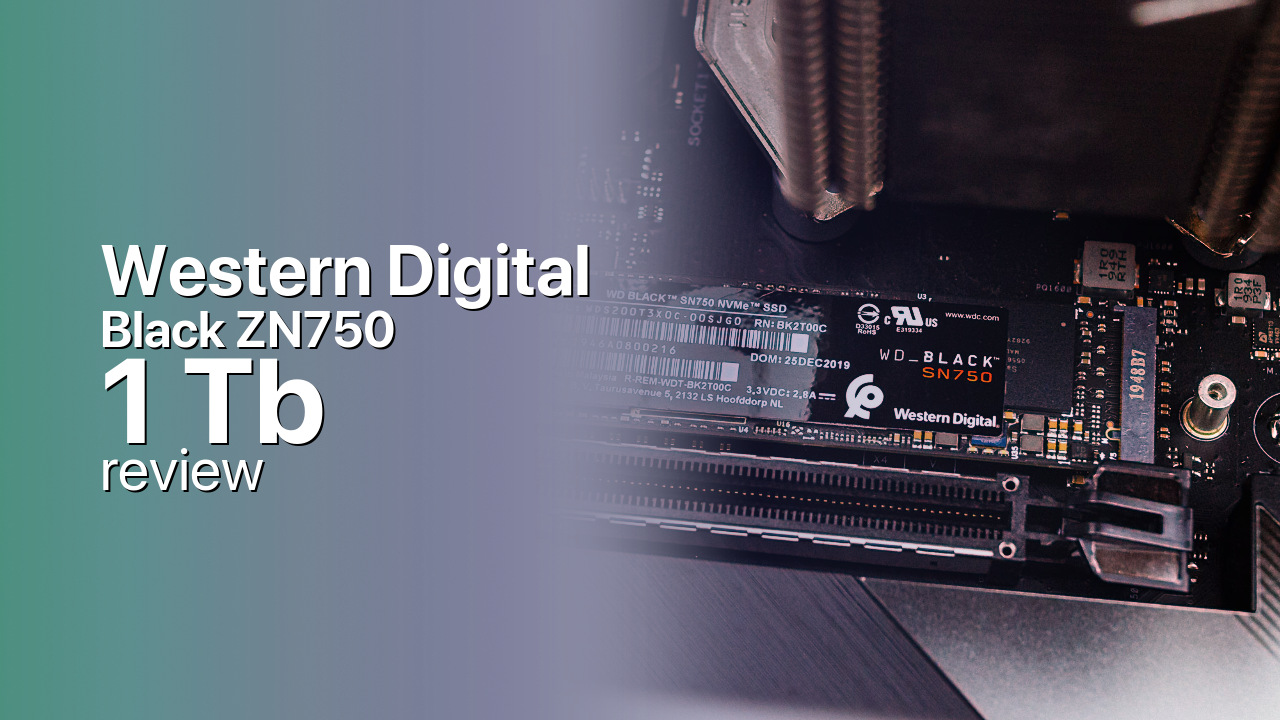 Western Digital Black ZN750 1Tb NVMe technical review